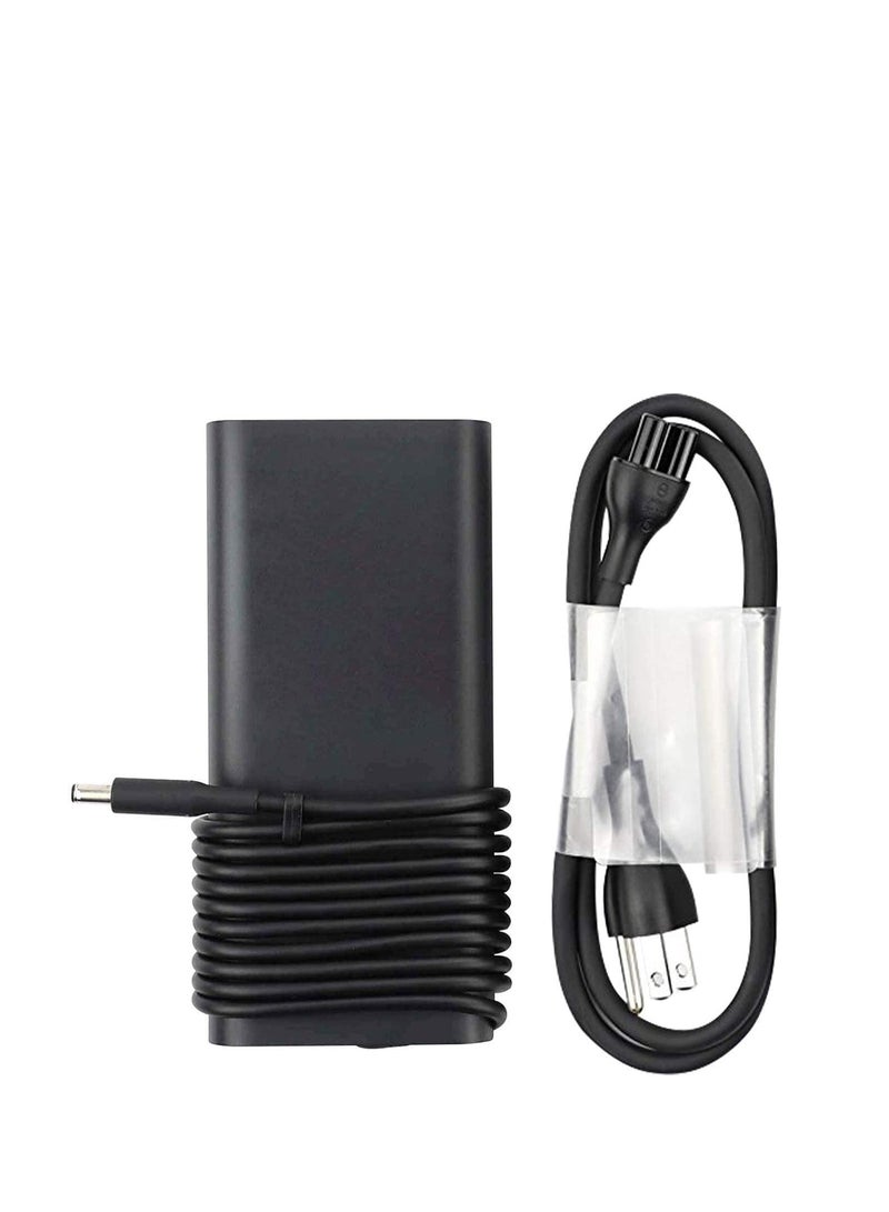 130W 90W Charger for Dell Optiplex 7090 7080 7070 7060 7050 5090 5080 5070 5060 D10U D02T D14U D10U003 D11S004 D13U002 D14U005 Micro Ultra Desktop 19.5V 6.67 amp 4.62 black adapter wire - Image 2