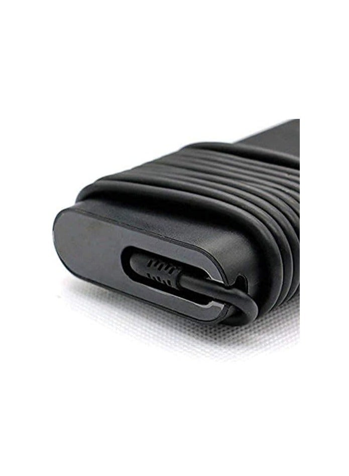 130W 90W Charger for Dell Optiplex 7090 7080 7070 7060 7050 5090 5080 5070 5060 D10U D02T D14U D10U003 D11S004 D13U002 D14U005 Micro Ultra Desktop 19.5V 6.67 amp 4.62 black adapter wire - Image 4