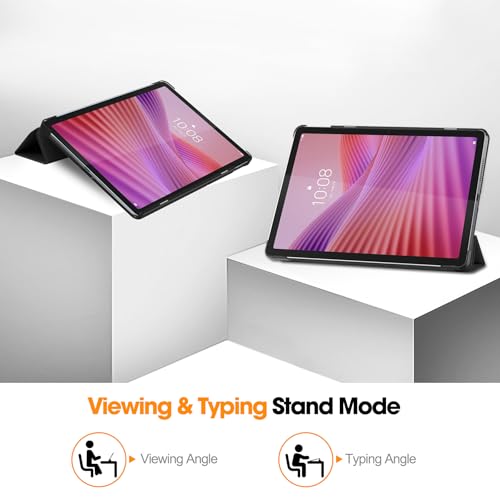ProElite Cover for Lenovo Tab 10.1 inch 2025 Case Cover, Sleek Smart Flip Case Cover for Lenovo Tab 10.1 inch 2025 Tablet (Support Auto Sleep Wake), Black - Image 5