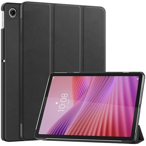 ProElite Cover for Lenovo Tab 10.1 inch 2025 Case Cover, Sleek Smart Flip Case Cover for Lenovo Tab 10.1 inch 2025 Tablet (Support Auto Sleep Wake), Black - Image 1