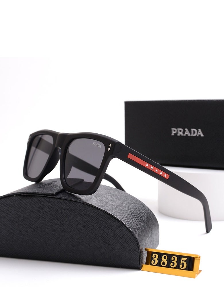 Prada Sport - Prada Sport 100% UVA / UVB Protection Unisex Metal Sunglasses - Image 1