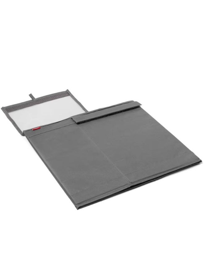 ريان مجموعة صناديق تخزين الأحذية القابلة للتكديس من راين – قابلة للطي، نافذة شفافة، موفرة للمساحة، 2 قطعة، صناعة إسبانية فاخرة - Image 4