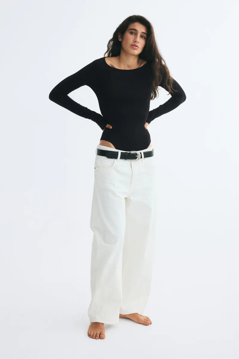 H&M Boat-neck body