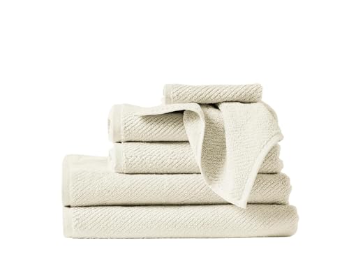 Coyuchi Air Weight Organic Towels, Bath Towel - Undyed (27" x 54") - Image 1