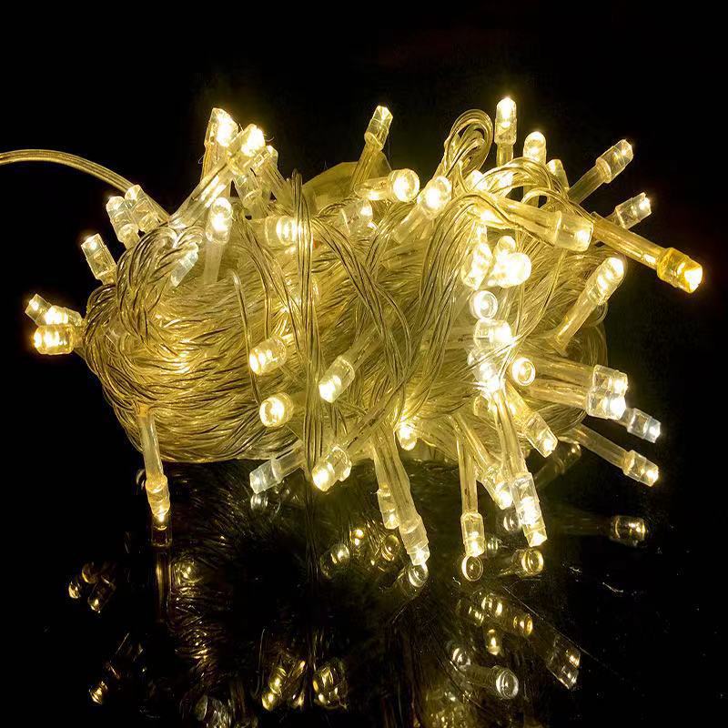 led colored light string outdoor waterproof engineering lighting starry sky holiday wedding  decoration string light factory wholesale - Image 3