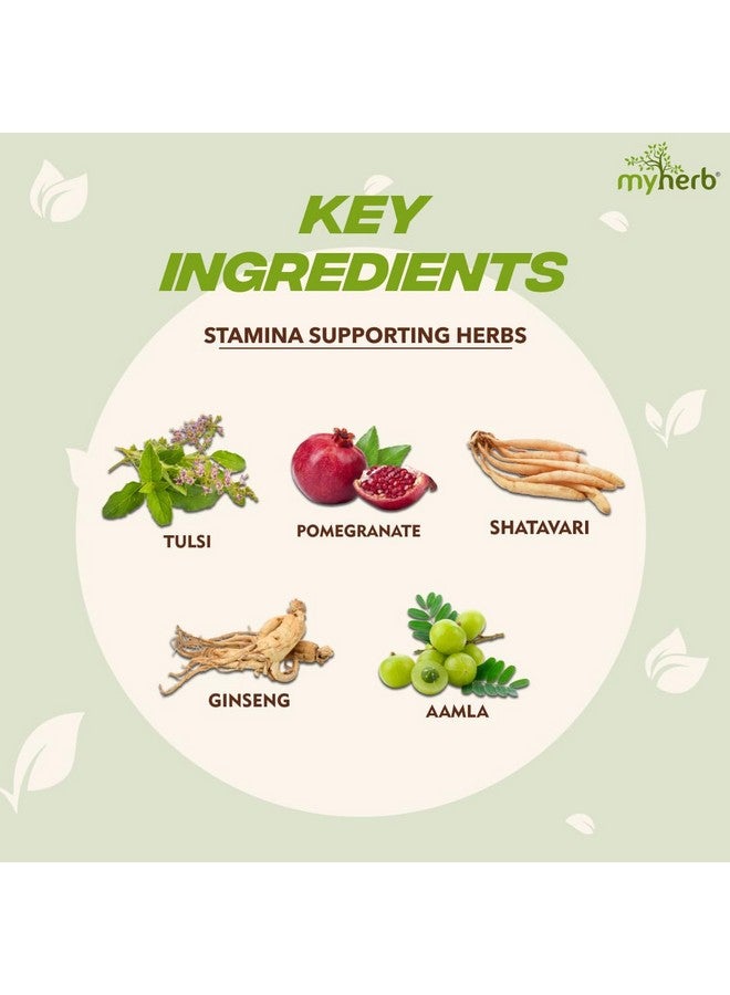 MYHERB Daily Active Protein|36gm Protein (Whey+Pea Protein)|Stamina Supporting Hebrs Tulsi,Amla & 8 Herbs|Supports Everyday Nutrition,Bone Health & Immunity (450 g (Pack of 1), Chocolate) - Image 3