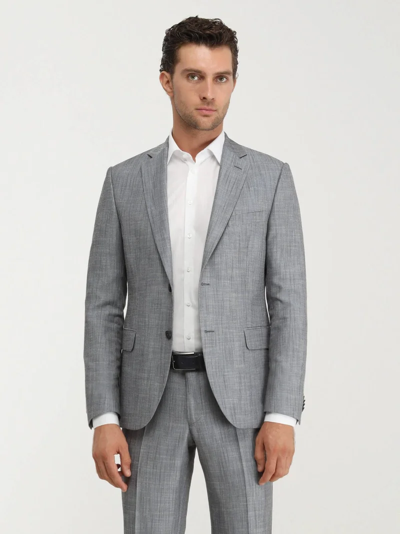 كيب Blue Patterned Modern Fit Suit
