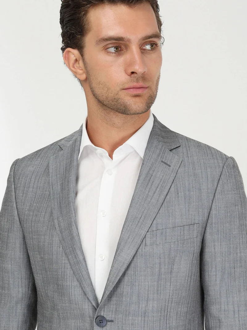 كيب Blue Patterned Modern Fit Suit
