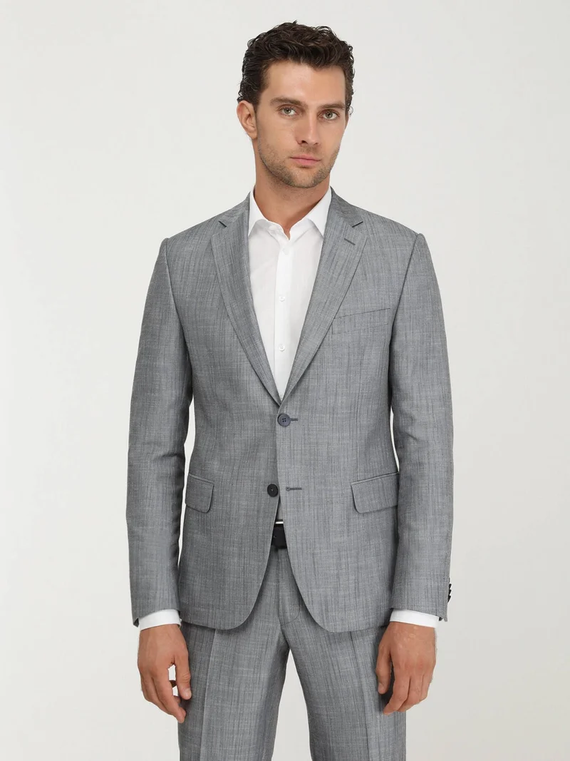 كيب Blue Patterned Modern Fit Suit