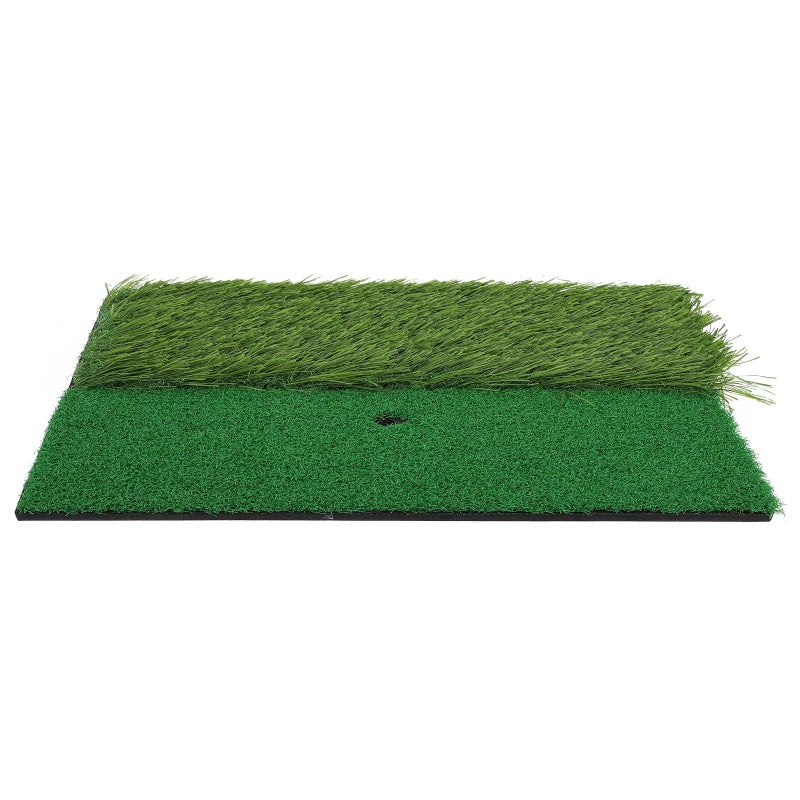 Golf Swing Practice Mat Portable Artificial Grass Hitting Pad Mini Indoor Training Mat for Beginners Home Use - Image 2
