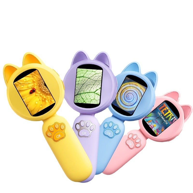 HD Handheld Digital Microscope with 2MP Screen for Kids - Image 1