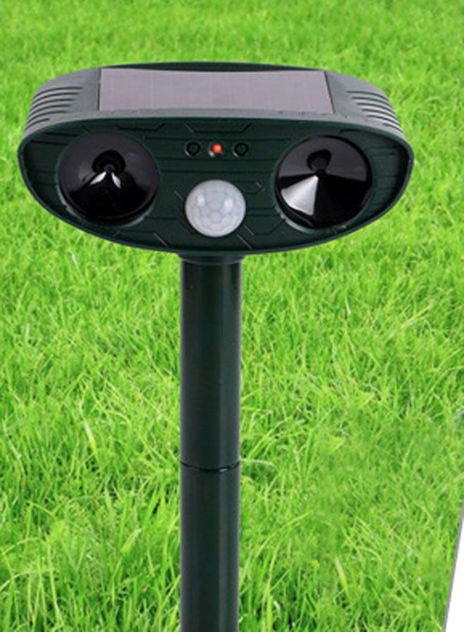 general Ultrasonic Animal Repeller, Solar Powered Animal Repellent, Waterproof Animal Deterrent Devices Outdoor Repels, Effectively Repels Dog Cat Deer Raccoon Rabbit Squirrel Bird Farm Garden Yard - Image 3