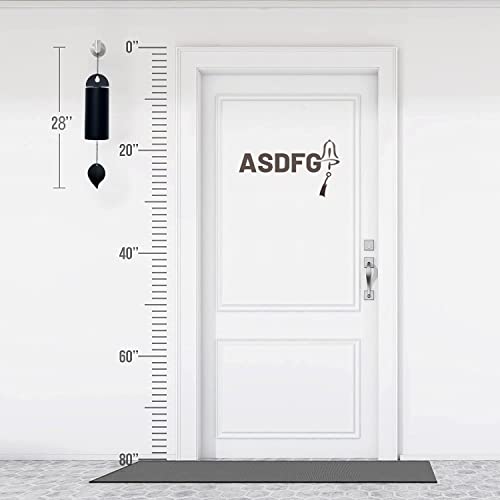 asdfg Deep Resonance Serenity Bell Large Metal Cylinder Wind Chimes Outdoor Windbell Deep Tone 30 Inch Garden Wind Chimes for Patio and Terrace Musical Windchime Outdoor and Home Decoration - Image 3
