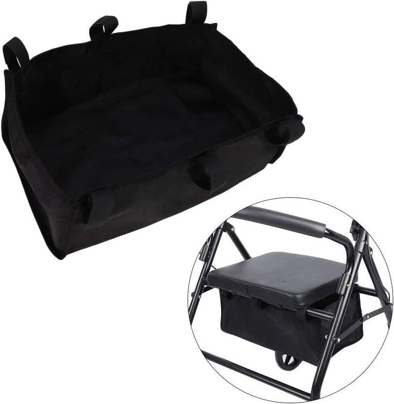 comfrt Walker Storage Bag,4 Wheeled Walker Rollator Wheelchair Frame Replacement Storage Bag,Folding Walker Bag,Adult Folding Walker Accessories for Seniors Or Elderly - Image 5