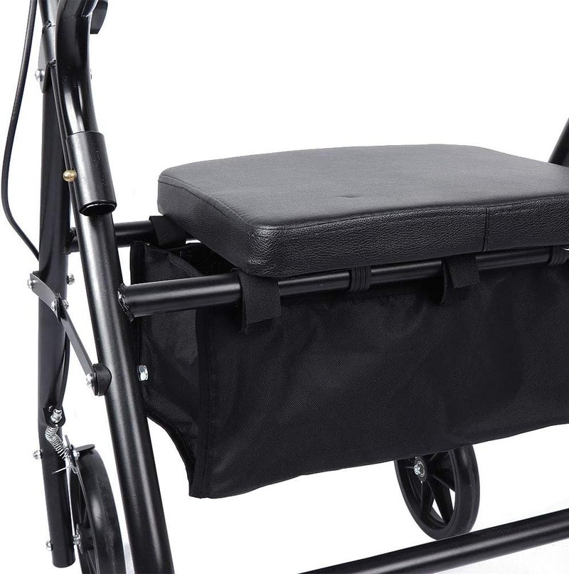 comfrt Walker Storage Bag,4 Wheeled Walker Rollator Wheelchair Frame Replacement Storage Bag,Folding Walker Bag,Adult Folding Walker Accessories for Seniors Or Elderly - Image 4