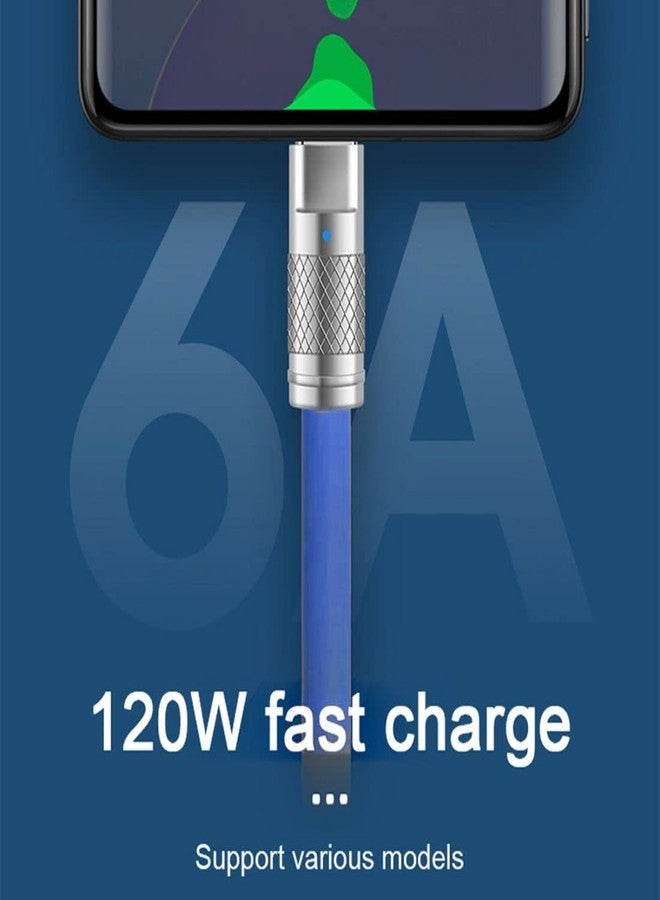 Chenyang كابل تشين يانغ USB C إلى C، USB 2.0 نوع C ذكر إلى نوع C ذكر فائق النعومة 120 واط شحن سريع نقل بيانات كابل تمديد مع مؤشر الشحن 1.0 م - Image 5