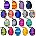 Binvin 18PCS 3D Printed Snake Toy Easter Basket Stuffers Mini Mystery Crystal Egg Fidget Toy 3D Printed Animals Unique Easter Basket Essentials for KidsParty Favors for Kids 812 18PCSB - Image 2