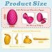 Binvin 18PCS 3D Printed Snake Toy Easter Basket Stuffers Mini Mystery Crystal Egg Fidget Toy 3D Printed Animals Unique Easter Basket Essentials for KidsParty Favors for Kids 812 18PCSB - Image 4