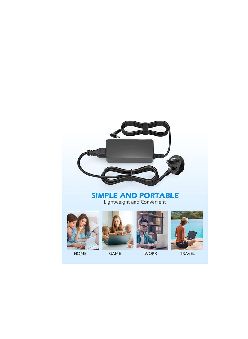 Terabyte 65W 19.5V 3.33A AC HP Laptop Charger, 710412-001, 709985-002, PA-1650-30HE Compatible with HP 250 255 G2 G3 G4 G5 Series, HP Pavilion 15 Series Notebook, HP Elite Book, Chromebook 14, - Image 5