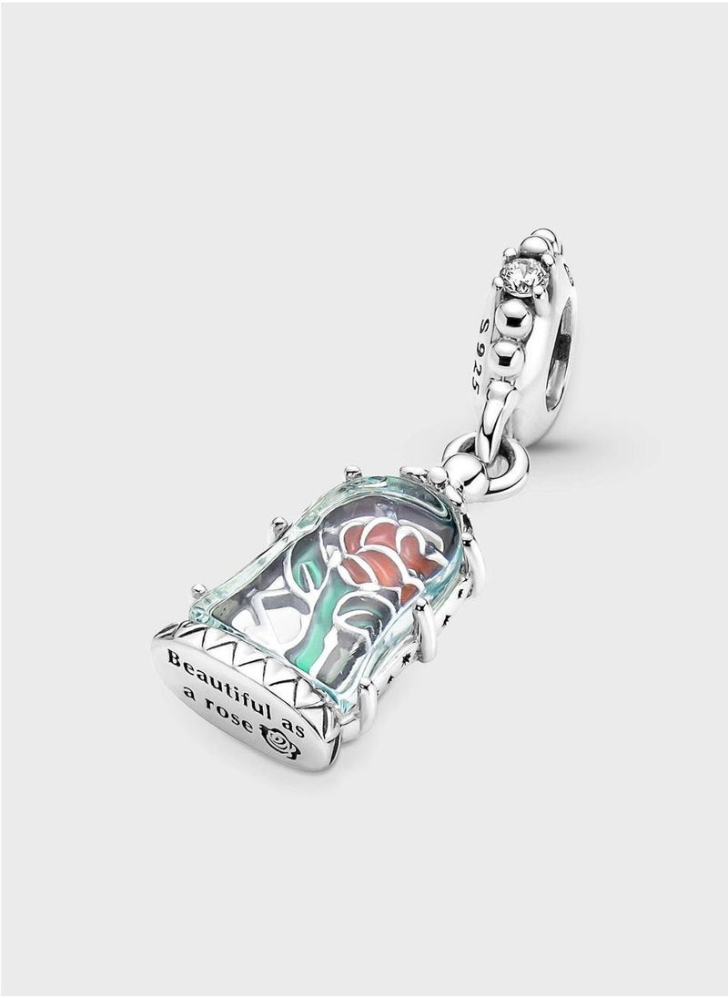 PANDORA Disney Beauty And The Beast Enchanted Rose Charm  - Image 4