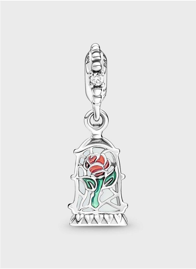 PANDORA Disney Beauty And The Beast Enchanted Rose Charm  - Image 2