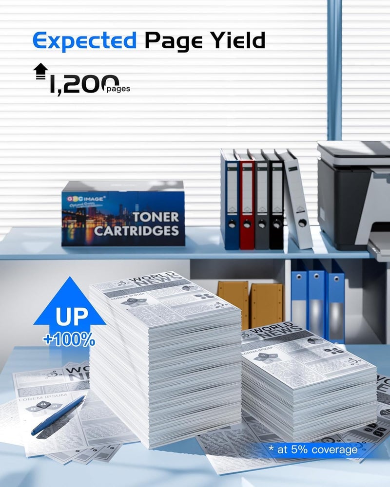 طابعة MFC-L2800DW متعددة الوظائف أحادية اللون ليزر 4 في 1، 32 صفحة في الدقيقة، طباعة أمامية، خلفية تلقائية، شاشة LCD سطرين، إيثرنت سريع، واي فاي 5 جيجاهرتز وUSB أسود - Image 3