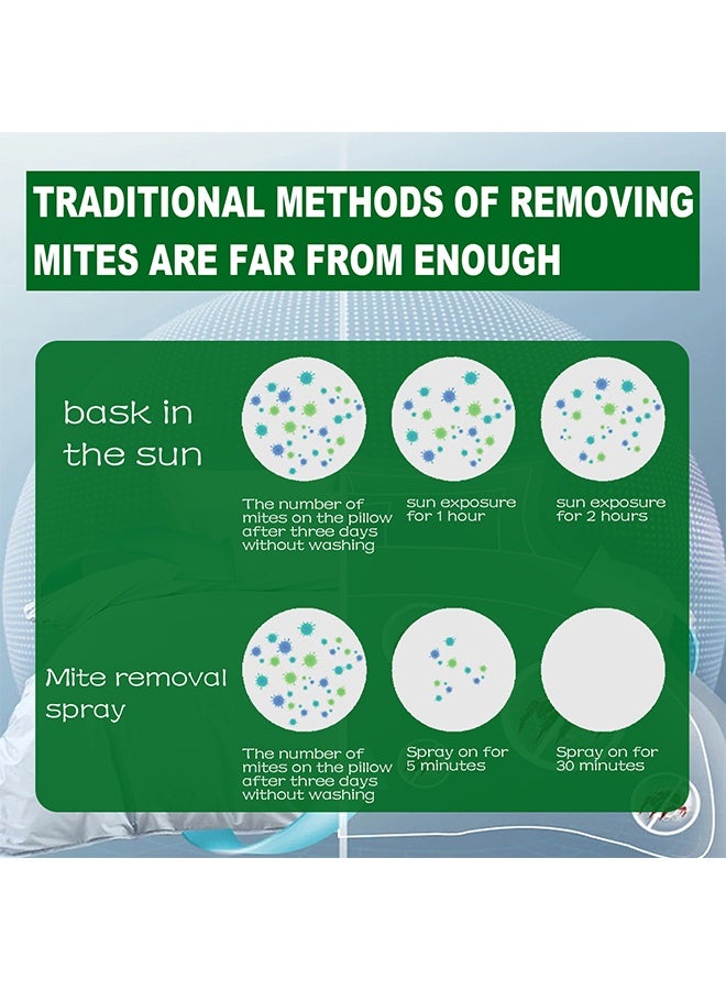 SOUTH MOON Green Prickly Ash Herbal Mite Remover 100ml, Quickly Removemites, Prevent Regeneration, Removes Dust Mites from Home, Bed, Pet Bedding, Eliminates Flea Bedbug Mite - Image 5