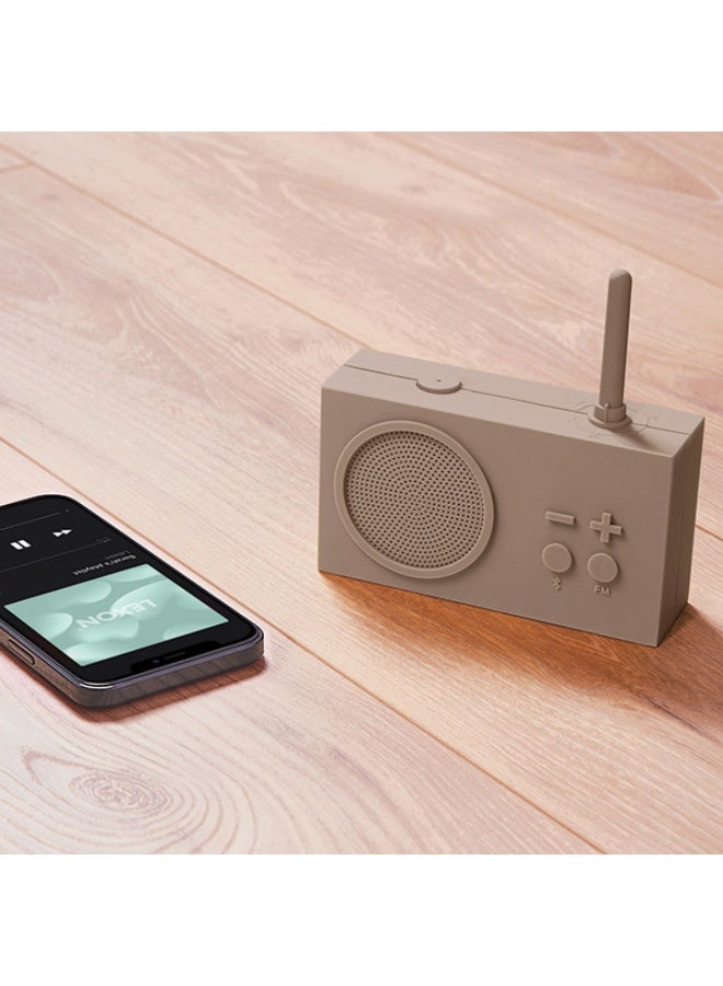 LEXON Tykho 3 Fm Radio Bluetooth Splash Proof Speaker - Image 5
