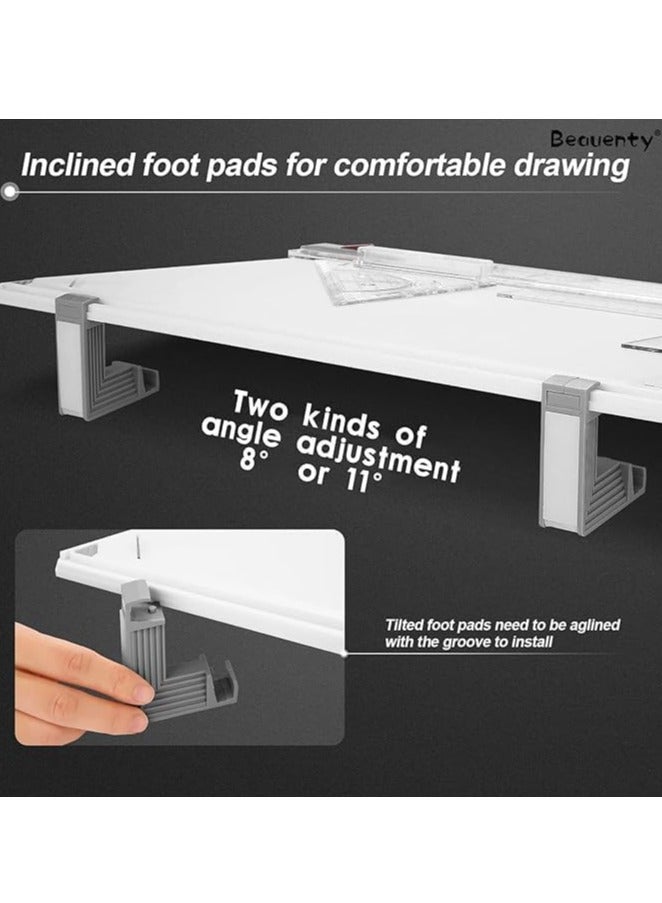 Isomers A3 Drawing Board, Engineering Drawing Tool With Angle Adjustable Measuring System, Multifunctional Graphic Architectural Sketch Board, For Engineer, Architect, Artist(Style 1) - Image 3