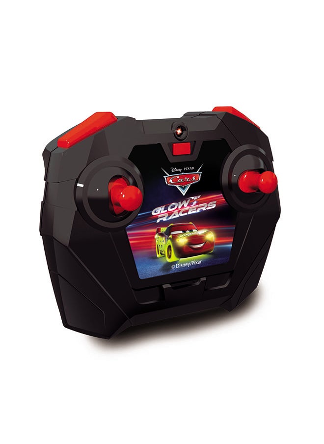 JADA Rc Cars Glow Racers Light. Mcqueen 1:24  - Image 4