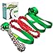 LOOBANI Outdoor Bungee Tug Toy Dog Toy Hanging from Tree for Small to Large Dogs Interactive Exercise Play Cord Tether with Chew Rope Toy Tree Stump Tug of WarGreen - Image 3