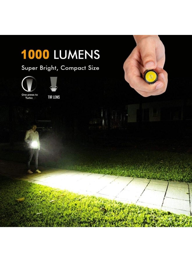 كشاف روفي فون A21 LED محمول باليد – إضاءة قوية 1000 لومن  – مثالي للتخييم والرحلات والاستخدامات الخارجية– أسود - Image 3