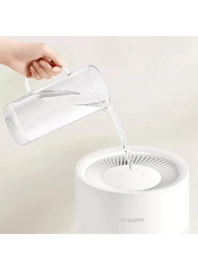 Xiaomi Smart Evaporative Humidifier Pure and healthy humidification, with effective antibacterial and anti-mould properties for added reassurance 400mL/h rapid humidification | 32dB(A) quiet operation | Dome-shaped intelligent humidity display | 4L large water tank - Image 4