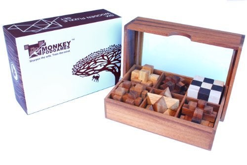 Monkey Pod Games Six Puzzle Gift Set - Image 2