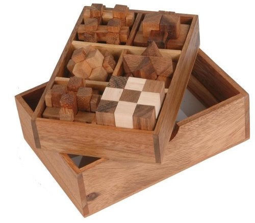 Monkey Pod Games Six Puzzle Gift Set - Image 4