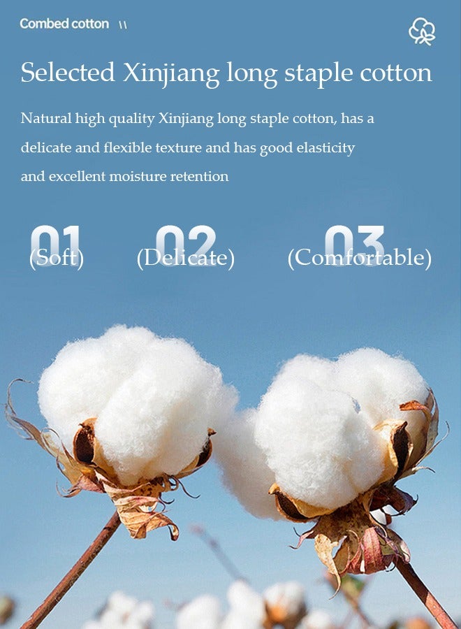 DUNISO Bath Towels Set Pack of 3,Cotton Towels,White Bath Towels,Soft Feel, Quick Dry, Highly Absorbent Durable Towels, Perfect for Daily Use,Bath towel 70 * 140/towel 32 * 73/square towel 33 * 33 - Image 5