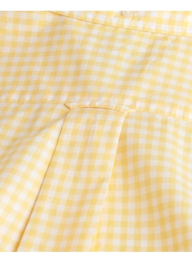 GANT Gant Regular Classic Poplin Gingh Ss Shirt