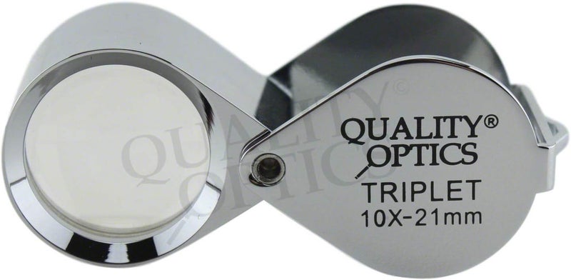 Quality Optics عدسة هاستينغز 10X بأعلى درجة من الزجاج البصري مع حقيبة جلدية - Image 1