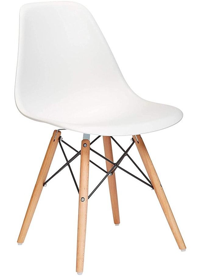 Dining Chair White Modern Side Chairs Living Room Chair with Solid Wood Legs Comfortable for Kitchen Dining Room Living Room - pzsku/Z2B0D8C1F345C2C3D8CA0Z/45/_/1684836203/18286caf-407a-4e5a-8131-fbdbb8a32365