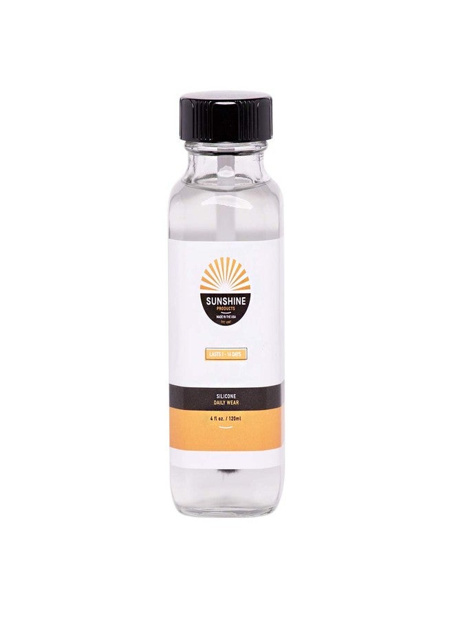 SUN SHINE Sunshine Bond Silicone Hair Replacement Adhesive - Daily Hold for Poly and Lace Hairpiece - 1-14 Days - Wig, Toupee Systems - Invisible, Waterproof Bonding Glue (4oz) - Image 1