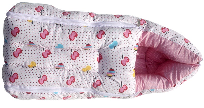 Amardeep Pink Color Baby Sleeping Bag Cum Baby Carry Bag 64 * 41 cms - Image 4