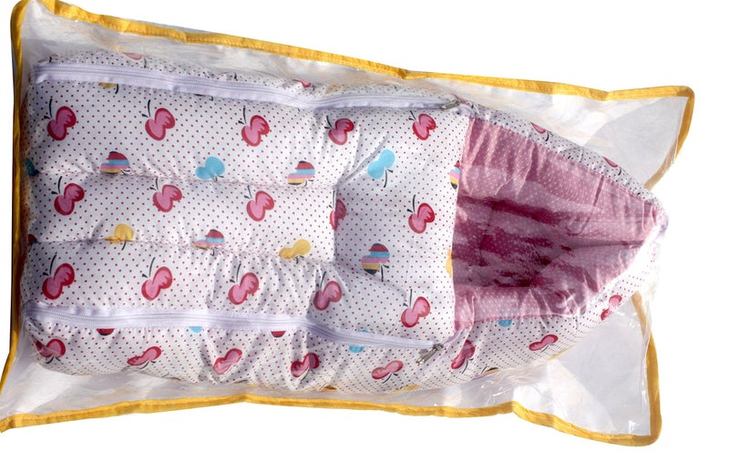 Amardeep Pink Color Baby Sleeping Bag Cum Baby Carry Bag 64 * 41 cms - Image 5