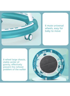 Gonice 4 in 1 Baby Walker, Multifunctional Height Adjustable Baby Walker, Stroller with Removable Music Tray Toys  - Image 3