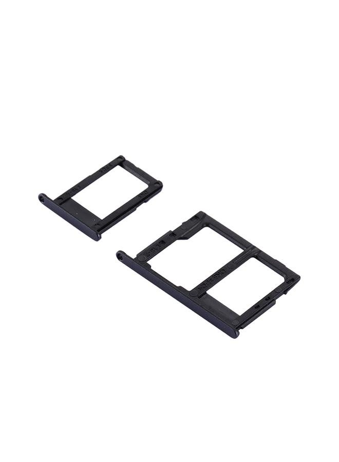erorex For Galaxy J5 Prime / G570 & J7 Prime / G610 SIM Card Tray + Micro SD & SIM Card Tray (Black) - Image 5