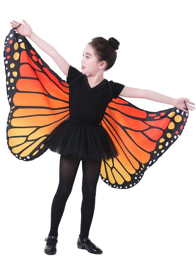 Seasons Kids Monarch Butterfly Cape Wings, One Size - Image 4