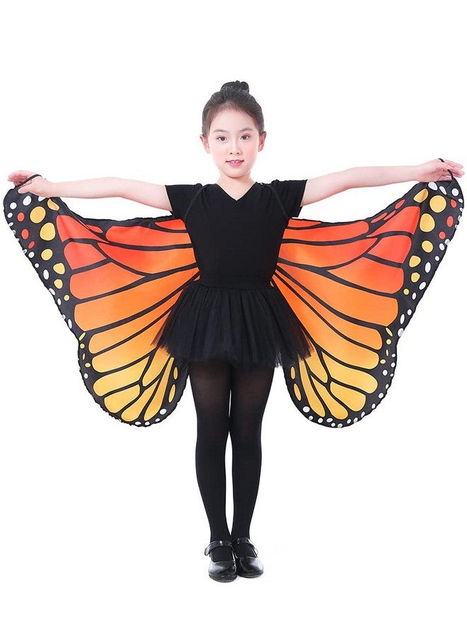 Seasons Kids Monarch Butterfly Cape Wings, One Size - Image 2