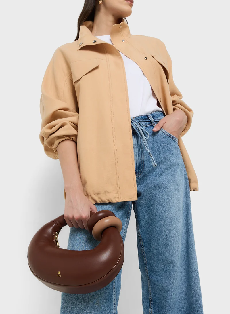 JW PEI Abacus Top Handle Satchel
