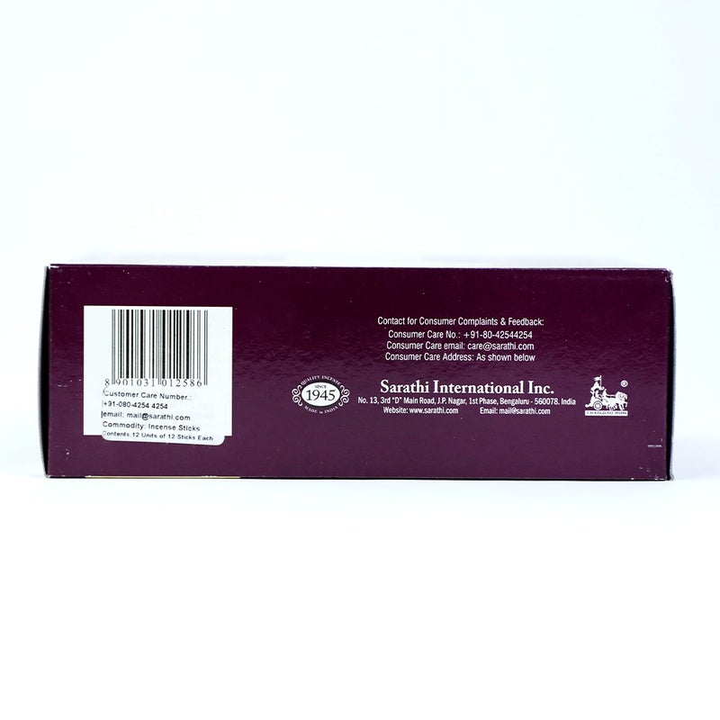 Tulasi Vidwan Incense Sticks (Agarbatti) for Pooja, Prayer, Meditation & Home Fragrance, Pack of 12 (1 outer) - Image 5