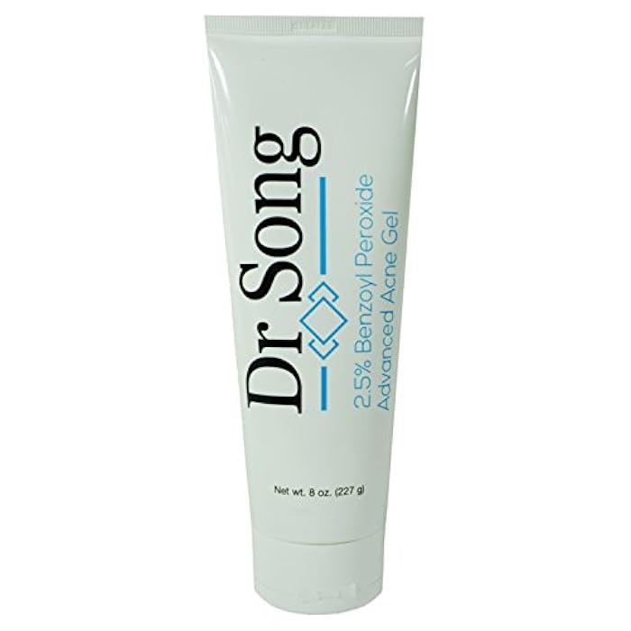 Dr Song جل علاج حب الشباب د. سونغ 2.5% بيروكسيد البنزيل (8 أونصة) - Image 1