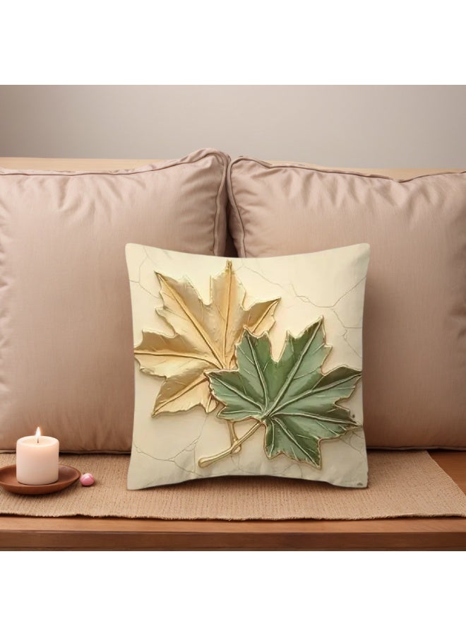 مجموعة من 4 أغطية وسائد مربعة مزخرفة من الكتان بنمط نباتات استوائية مقاس 18 × 18 بوصة لغرفة المعيشة المنزلية وأغطية وسائد أريكة مزخرفة وديكورات، أغطية وسائد، أغطية وسائد رمي - Image 5